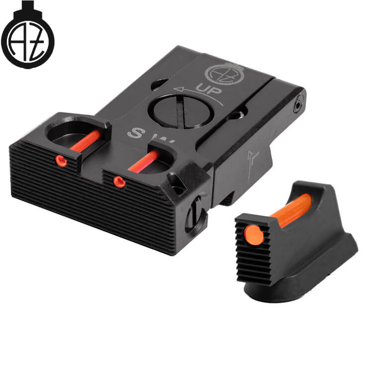 CZ Shadow 2, CZ 75 SP-01 Shadow set organe de ochire reglabil cu fibră optică | tip B