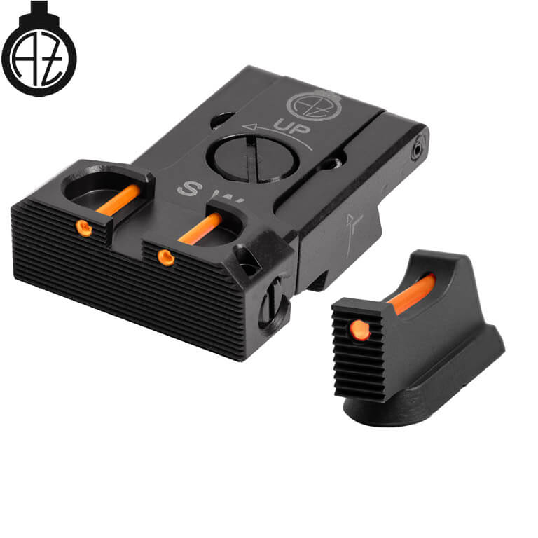 CZ Shadow 2, CZ 75 SP-01 Shadow set organe de ochire reglabil cu fibră optică | tip B