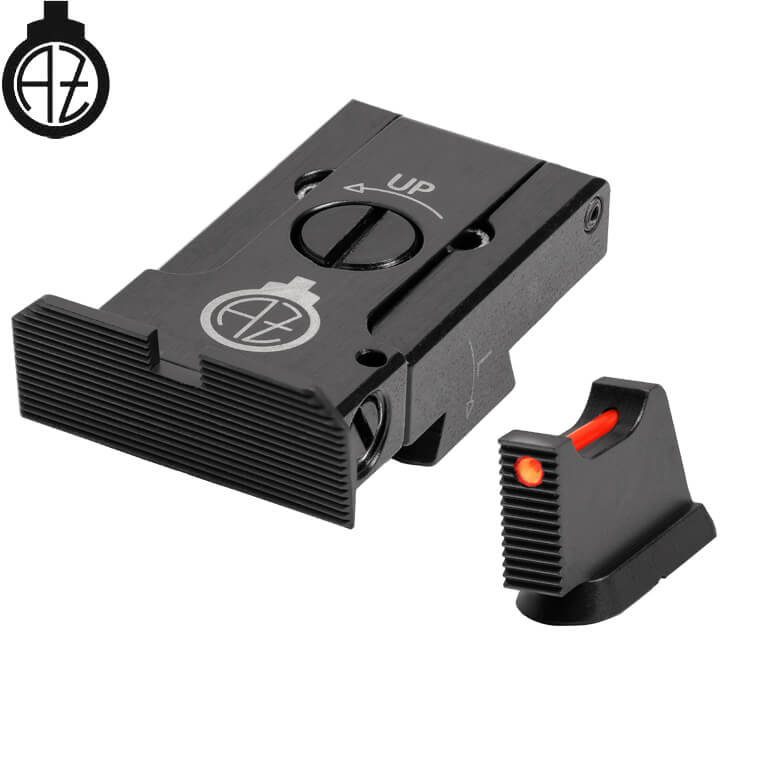 CZ 75B, CZ P-01, CZ 75 SP-01 organe de ochire reglabile | fibră optică A