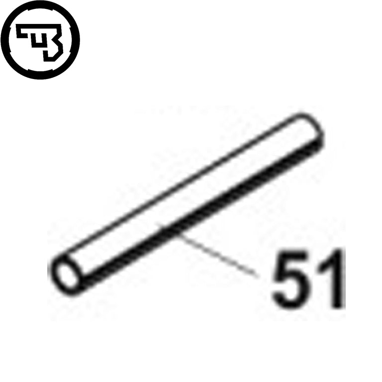 CZ P-07, CZ P-09 inserție ax cătare | piesă #51
