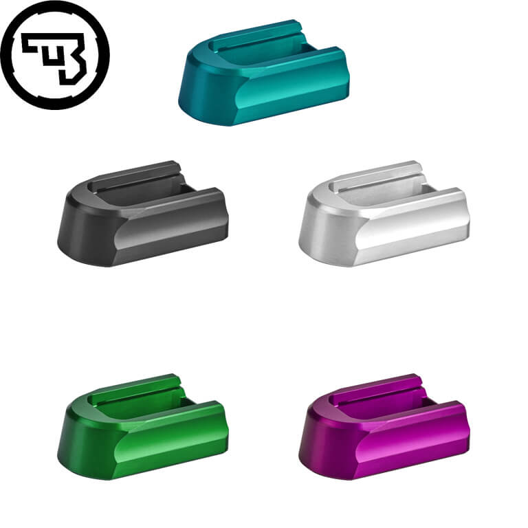 CZ Shadow 2, CZ 75B, CZ P-01, CZ 75 SP-01 talpă de încărcător CZ din aluminiu | +2 cartușe