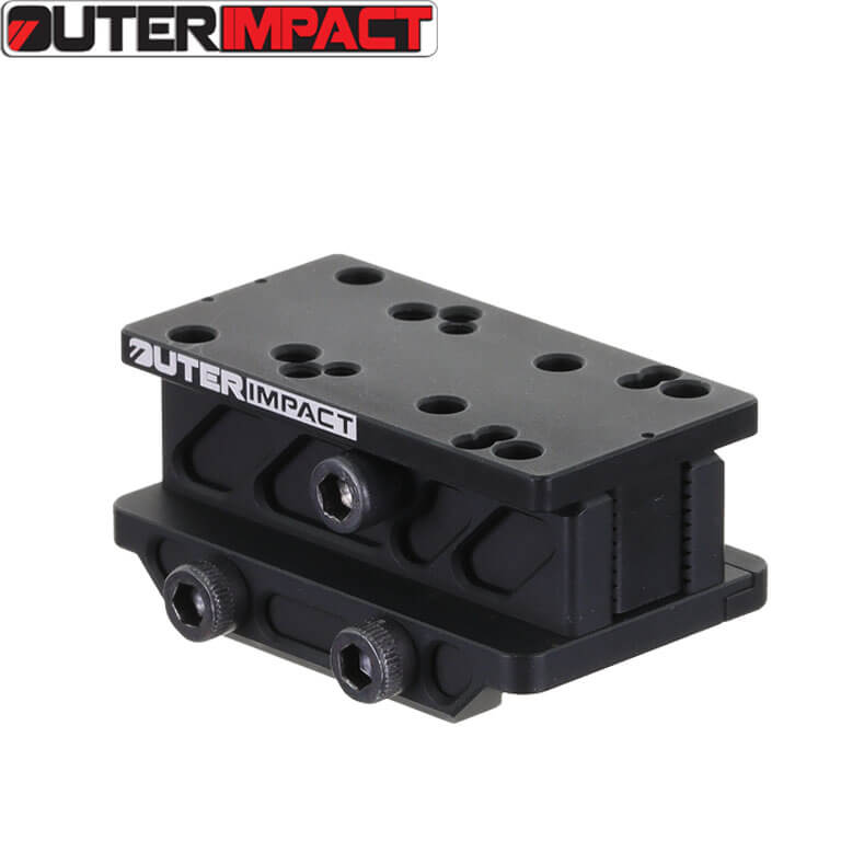 Montură pentru colimator co-witness reglabilă CZ Scorpion, CZ Bren 2 | footprint MRA