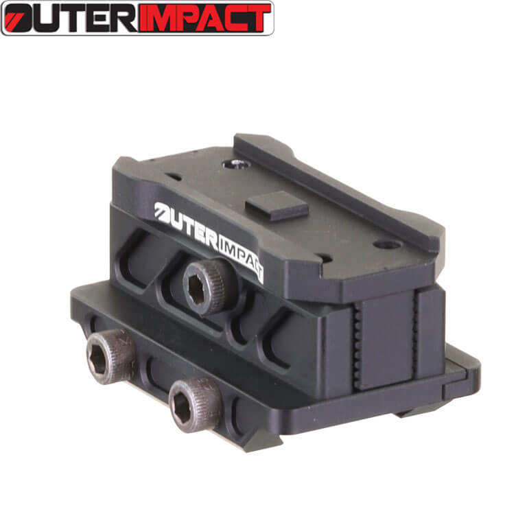 Montură reglabilă co-witness pentru colimator CZ Scorpion, CZ Bren 2 | Footprint Aimpoint Micro