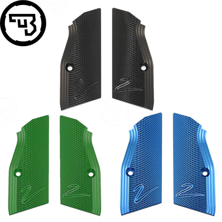 Plăsele CZ scurte din aluminiu pentru CZ TS 2, CZ Shadow 2, CZ 75B & SP-01