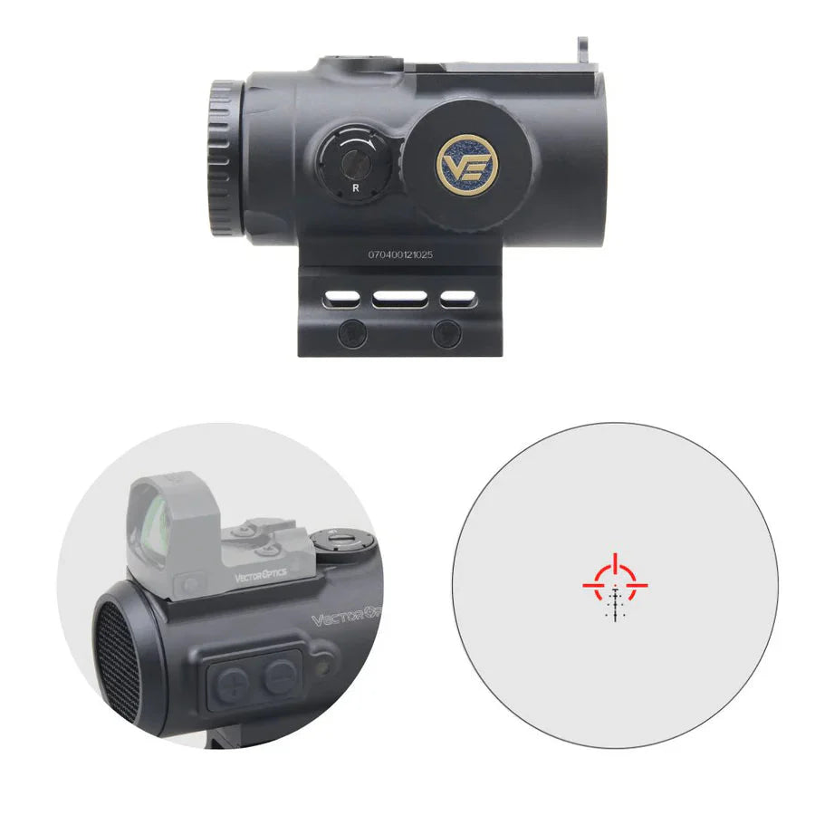 Vector Optics Paragon 4x24 ultra compact prismă lunetă pentru pușcă Vector Optics