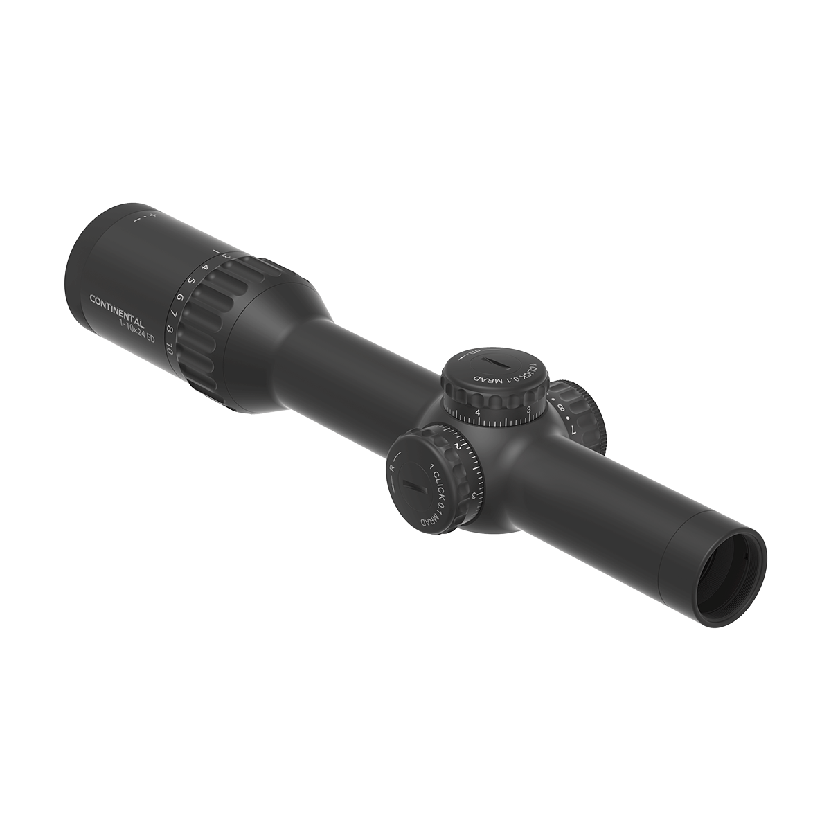 Vector Optics Continental 1-10x24i ED Fiber lunetă