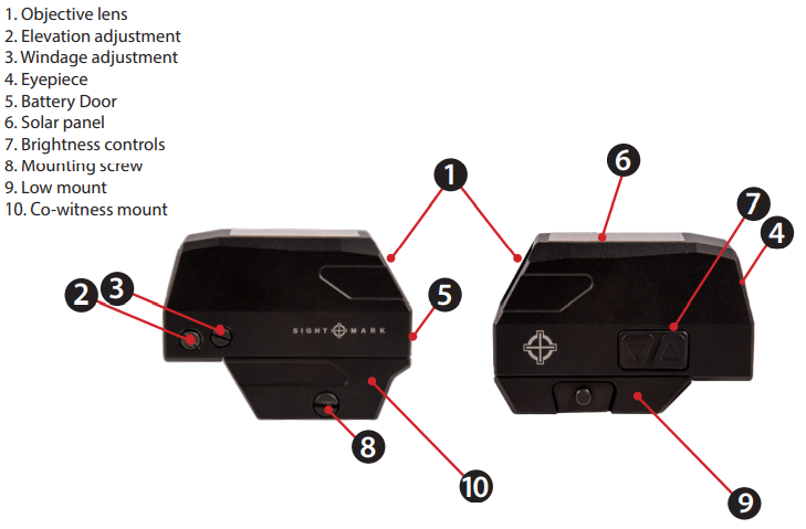 Sightmark Volta Solar Colimator