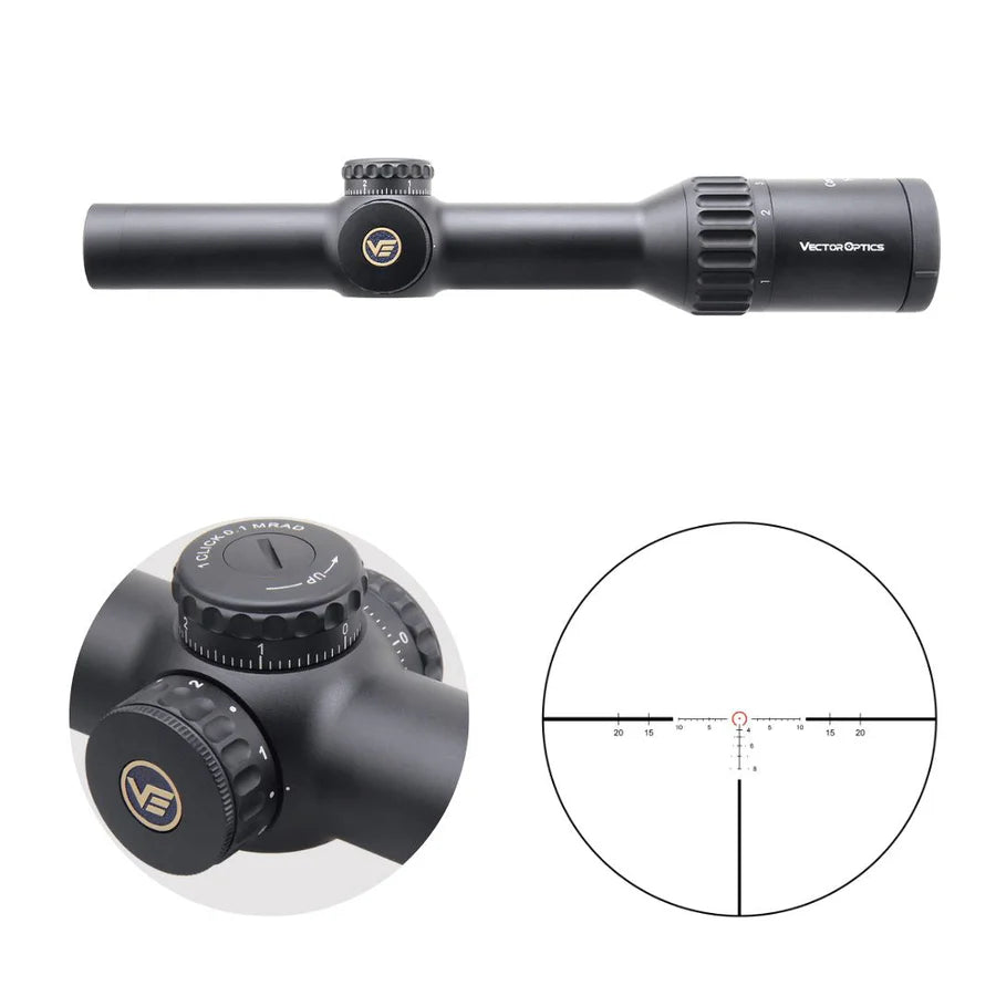 Vector Optics Continental x8 1-8x24 ED Tactical lunetă