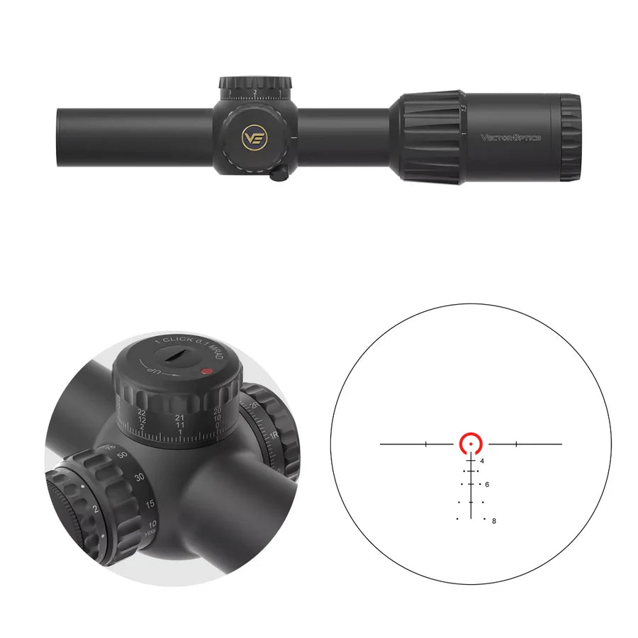 Vector Optics TAURON 1-6x24 SFP lunetă