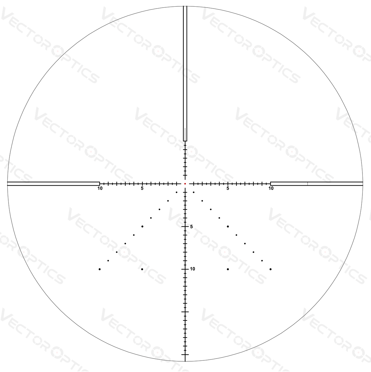 Vector Optics Veyron 4-16x44 IR Prim-plan focal iluminat lunetă pentru armă Vector Optics