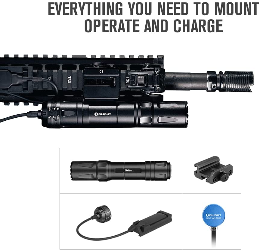 Olight Odin | lanternă pentru pușcă | 2.000 lm