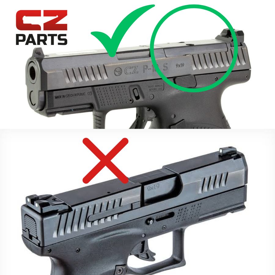 CZ P-10 placă adaptor OR | Vortex Razor footprint