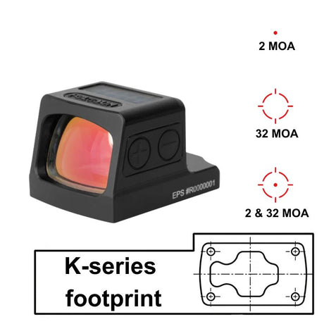 Red dots with Holosun K-Series footprint