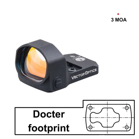 Red dots with Docter footprint