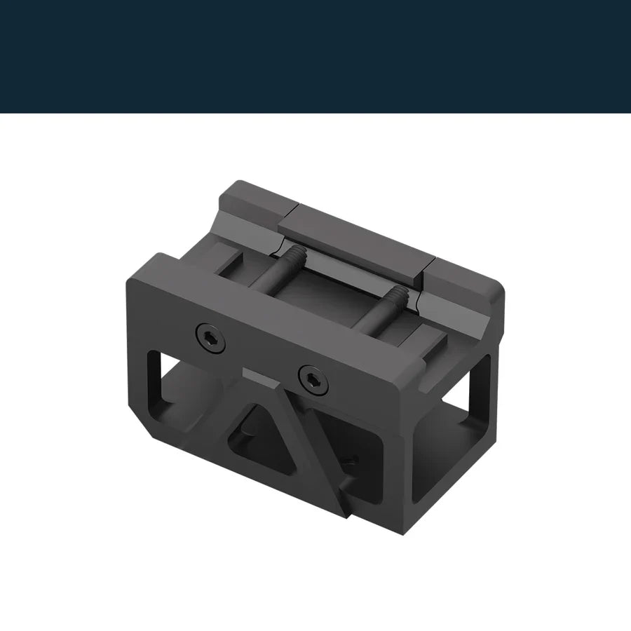 Picatinny montură pentru colimator cu ridicător [32 mm] | C-More RTS footprint 