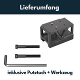 Picatinny montură pentru colimator cu ridicător [32 mm] | C-More RTS footprint 