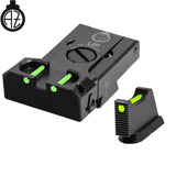CZ 75B, CZ P-01, CZ 75 SP-01 organe de ochire reglabile | fibră optică B 
