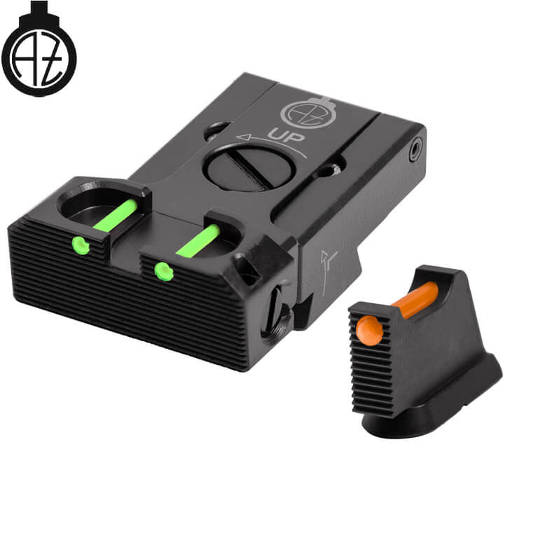 CZ 75B, CZ P-01, CZ 75 SP-01 organe de ochire reglabile | fibră optică B 