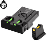 CZ 75B, CZ P-01, CZ 75 SP-01 organe de ochire reglabile | fibră optică B 
