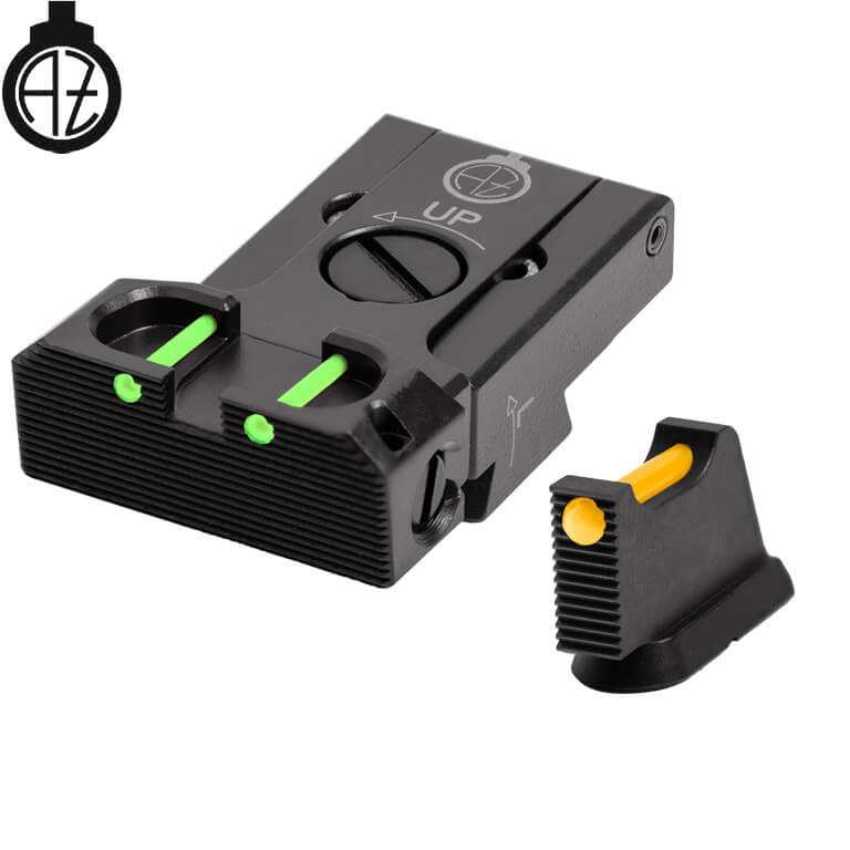 CZ 75B, CZ P-01, CZ 75 SP-01 organe de ochire reglabile | fibră optică B 