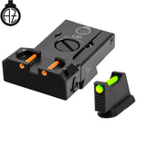 CZ 75B, CZ P-01, CZ 75 SP-01 organe de ochire reglabile | fibră optică B 