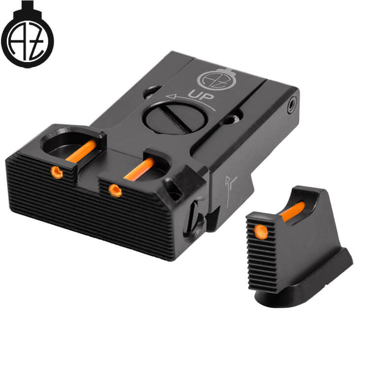 CZ 75B, CZ P-01, CZ 75 SP-01 organe de ochire reglabile | fibră optică B 