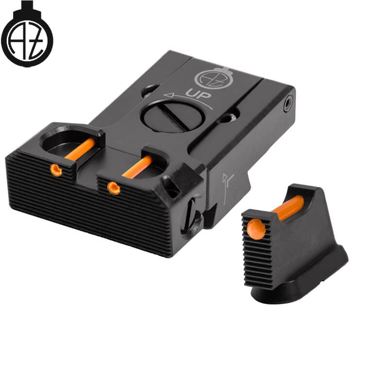 CZ 75B, CZ P-01, CZ 75 SP-01 organe de ochire reglabile | fibră optică B 