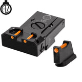 CZ 75B, CZ P-01, CZ 75 SP-01 organe de ochire reglabile | fibră optică B 