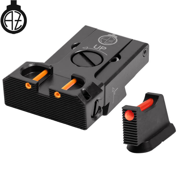 CZ 75B, CZ P-01, CZ 75 SP-01 organe de ochire reglabile | fibră optică B 