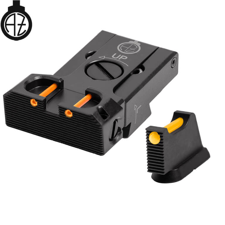 CZ 75B, CZ P-01, CZ 75 SP-01 organe de ochire reglabile | fibră optică B 