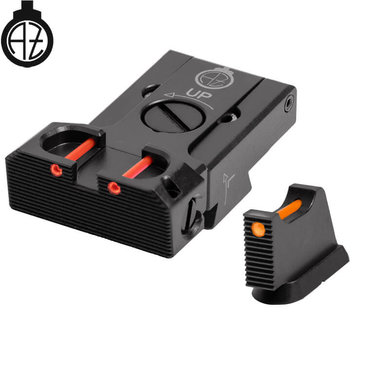 CZ 75B, CZ P-01, CZ 75 SP-01 organe de ochire reglabile | fibră optică B 