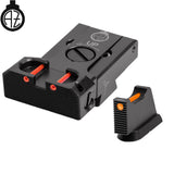 CZ 75B, CZ P-01, CZ 75 SP-01 organe de ochire reglabile | fibră optică B 