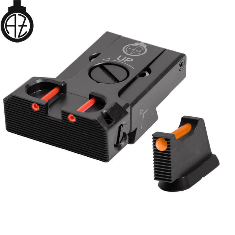 CZ 75B, CZ P-01, CZ 75 SP-01 organe de ochire reglabile | fibră optică B 