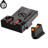 CZ 75B, CZ P-01, CZ 75 SP-01 organe de ochire reglabile | fibră optică B 
