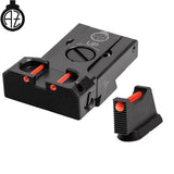 CZ 75B, CZ P-01, CZ 75 SP-01 organe de ochire reglabile | fibră optică B 
