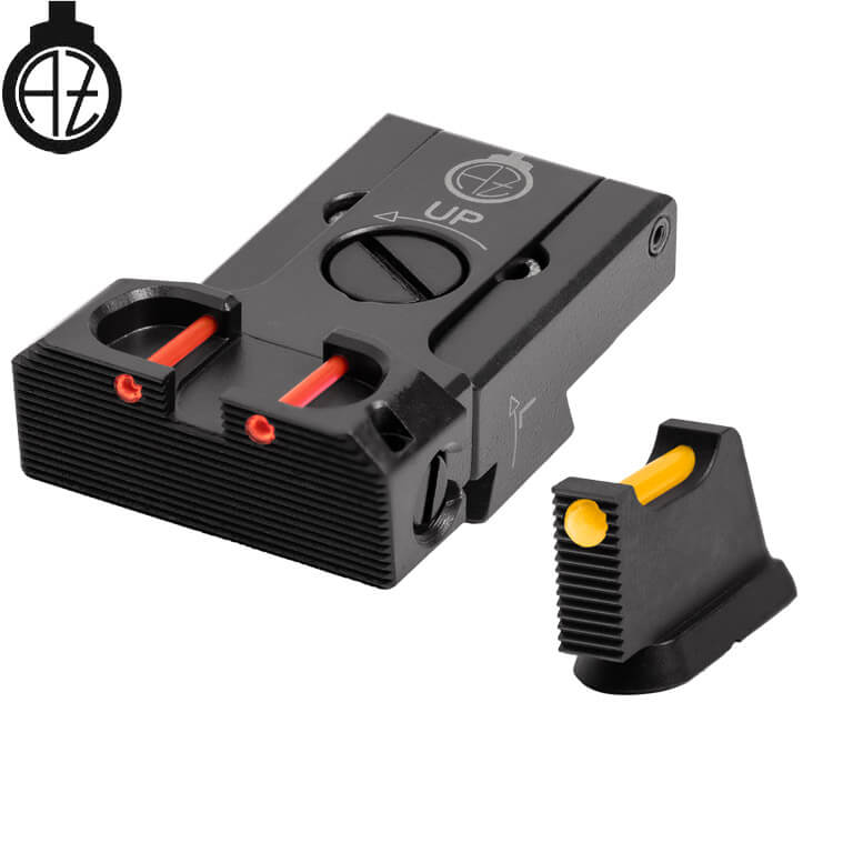 CZ 75B, CZ P-01, CZ 75 SP-01 organe de ochire reglabile | fibră optică B 