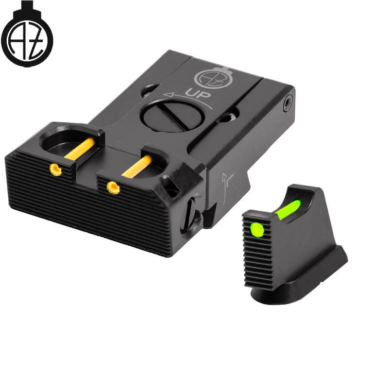 CZ 75B, CZ P-01, CZ 75 SP-01 organe de ochire reglabile | fibră optică B 