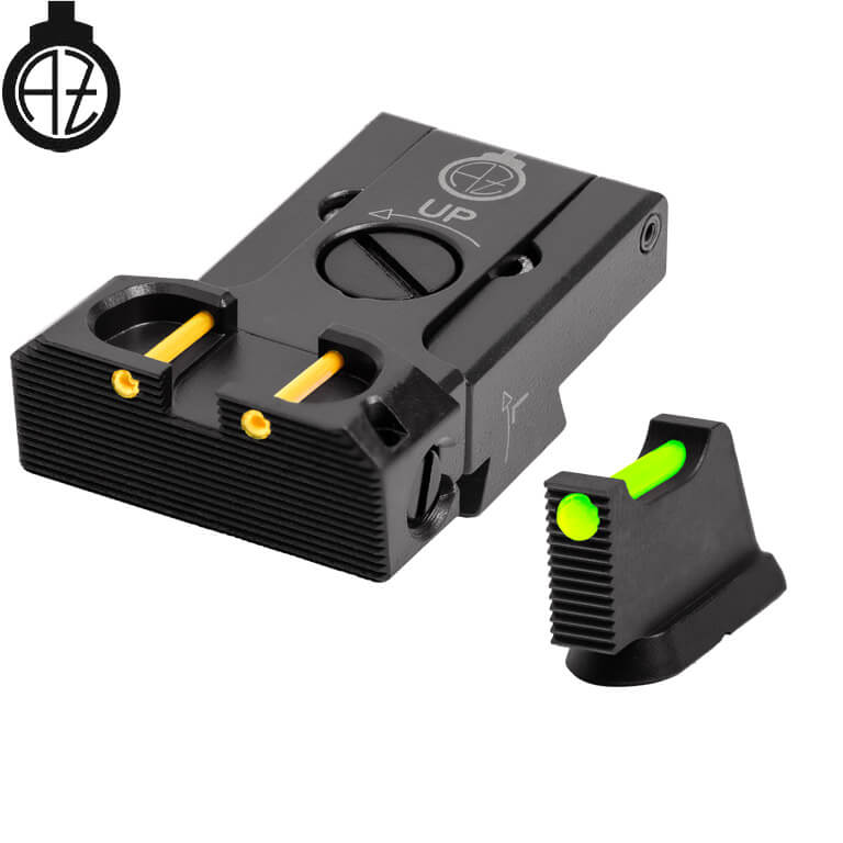 CZ 75B, CZ P-01, CZ 75 SP-01 organe de ochire reglabile | fibră optică B 