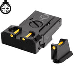 CZ 75B, CZ P-01, CZ 75 SP-01 organe de ochire reglabile | fibră optică B 