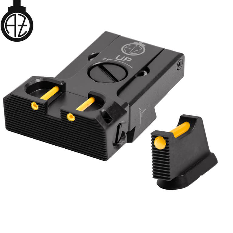 CZ 75B, CZ P-01, CZ 75 SP-01 organe de ochire reglabile | fibră optică B 
