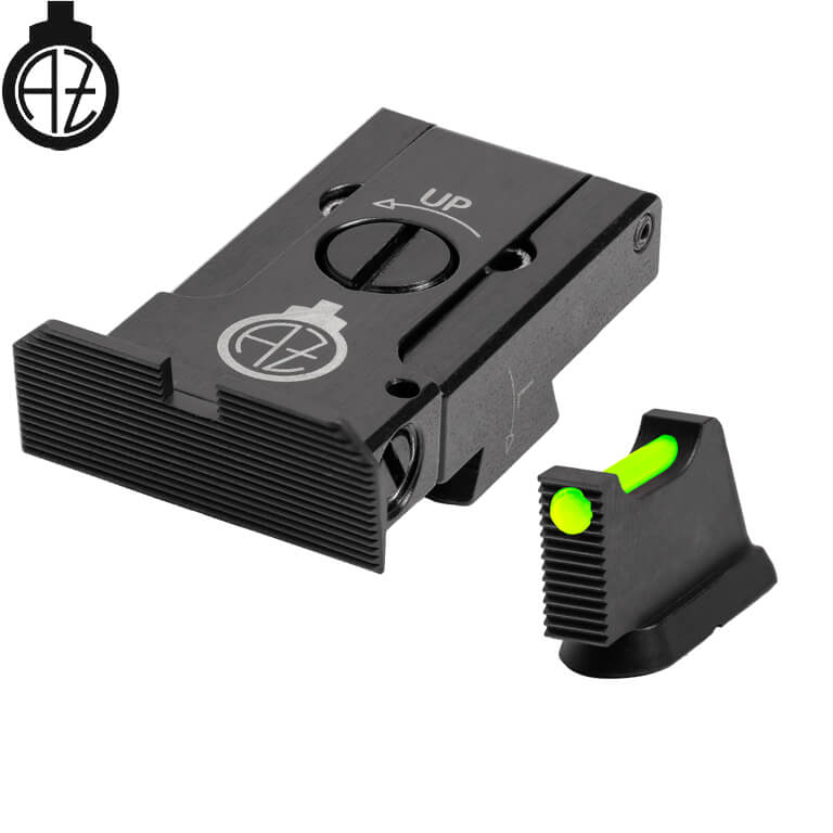 CZ 75B, CZ P-01, CZ 75 SP-01 organe de ochire reglabile | fibră optică A 