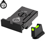 CZ 75B, CZ P-01, CZ 75 SP-01 organe de ochire reglabile | fibră optică A 