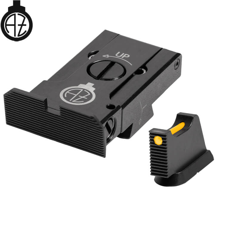 CZ 75B, CZ P-01, CZ 75 SP-01 organe de ochire reglabile | fibră optică A 