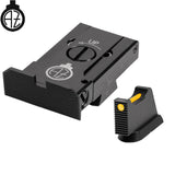 CZ 75B, CZ P-01, CZ 75 SP-01 organe de ochire reglabile | fibră optică A 