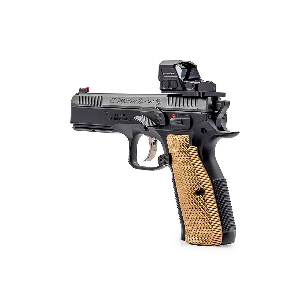 CZ Shadow 2 opritor culisă cu sprijin pentru degetul mare ecranat 