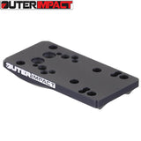 CZ 75B, CZ P-01, CZ 75 SP-01 montură pentru colimator universală | tip C Outer Impact