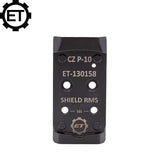 CZ P-10 OR placă adaptor optic | Shield RMS, SMS