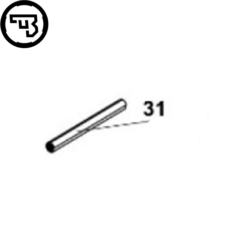 CZ P-10 inserție cătare coiled pin spate | piesă #31