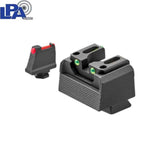 CZ Shadow 2 Carry set de organe de ochire înalte semi-reglabile | cu fibră optică tip B