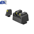 CZ Shadow 2 Carry set de organe de ochire înalte semi-reglabile | cu puncte luminescente
